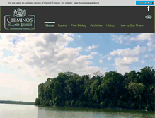 Tablet Screenshot of chiminosisland.com